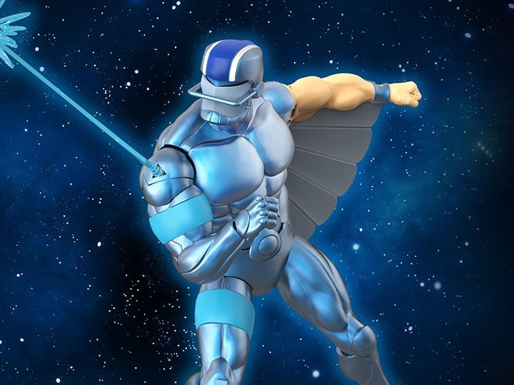 Super7 SilverHawks Ultimates! Steelwill Plastic Action Figure - View 2