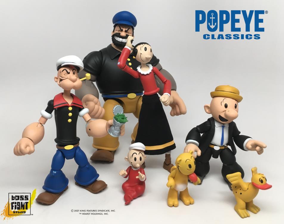 Boss Fight Studio Popeye Classics Bluto 1/12 Scale Plastic Action Figure - View 4