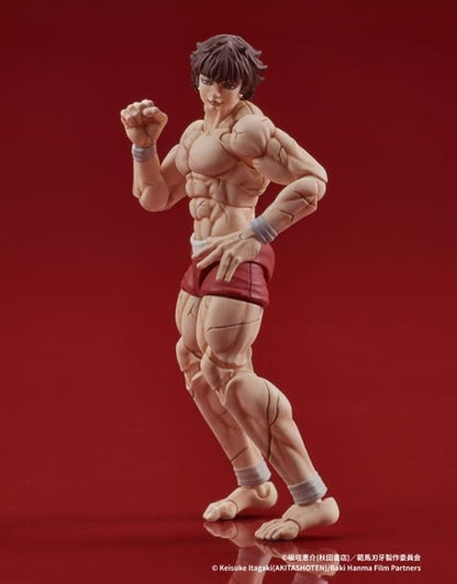 Digism Baki Son of Ogre Dig Action Baki Hanma 2.75-Inch Action Figure - View 10