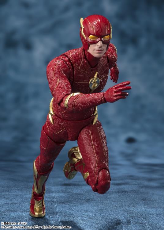 Bandai S.H.Figuarts The Flash (2023) The Flash Action Figure, 6-Inch - View 6