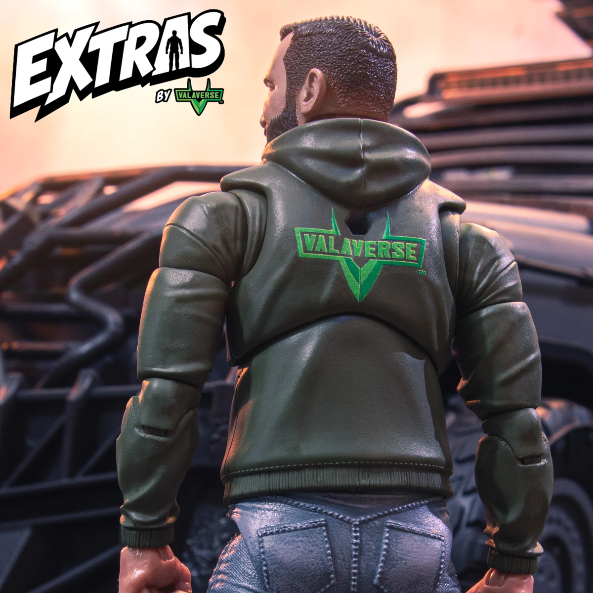 Valaverse Extras Honcho 1/12 Scale Plastic Action Figure - View 3