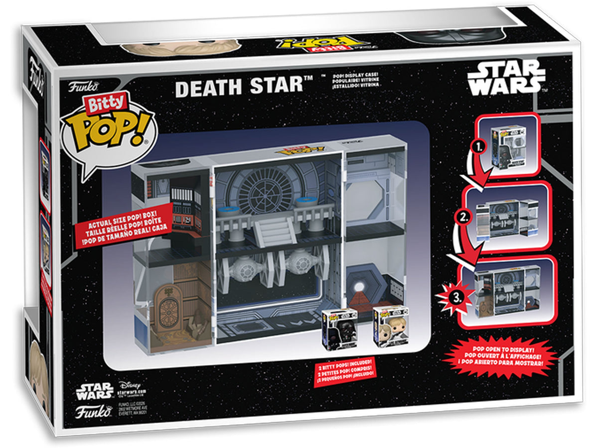Funko Star Wars Bitty Pop! Bitty Box The Death Star with Vader and Luke Skywalker - View 7