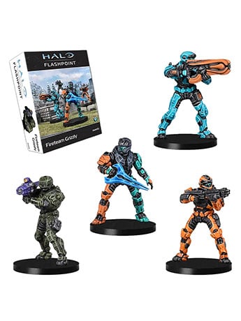 Mantic Games Halo: Flashpoint Fireteam Grizzly Expansion Pack