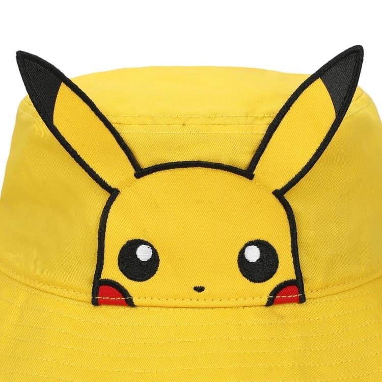 Bioworld Merchandising Pokemon Pikachu Big Face Bucket Hat - View 8