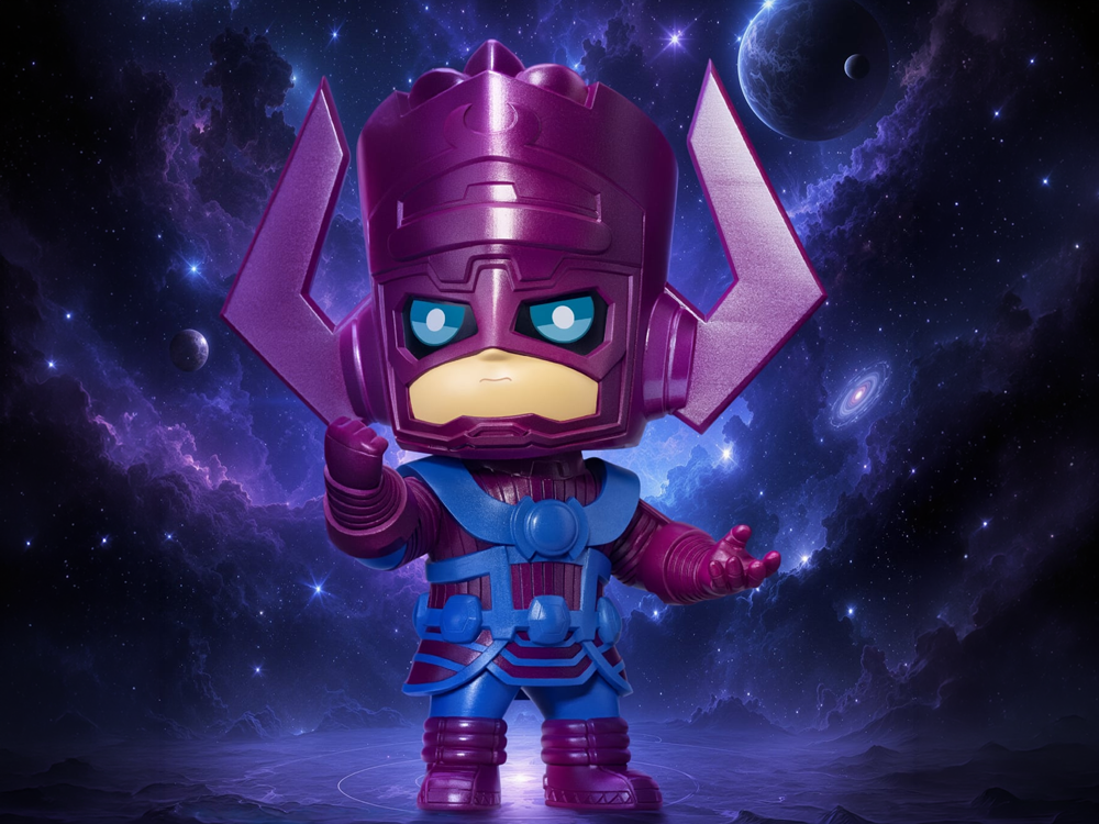 Beast Kingdom Marvel Comics Egg Attack Action EAA-177 Galactus Action Figure, 8-Inch - View 2