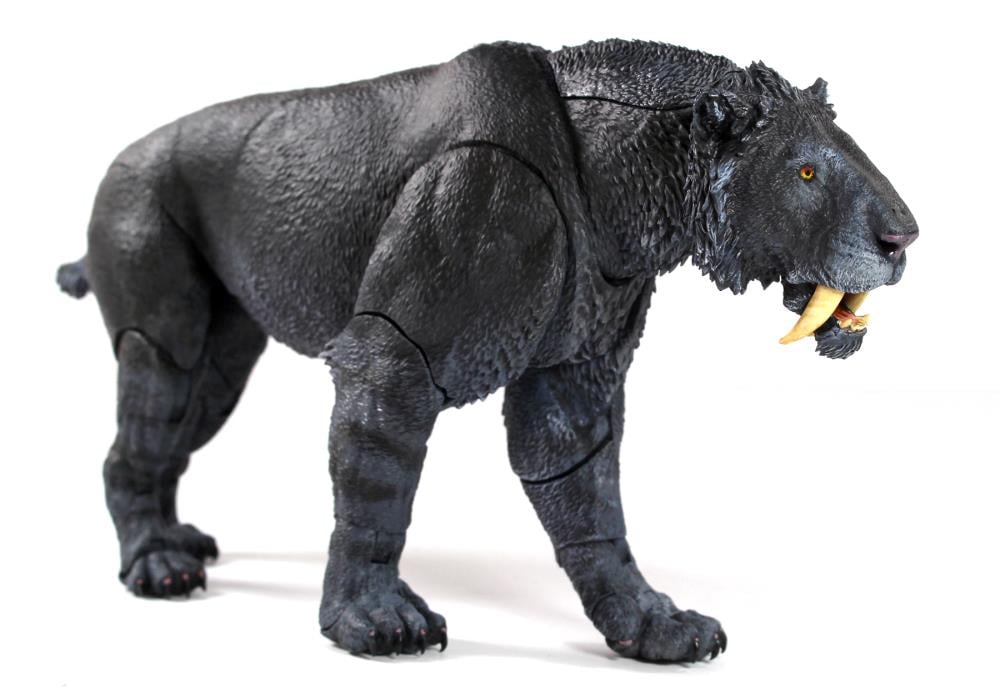 Creative Beast Studio Beasts of the Cenozoic Smilodon Populator Black Ver. 1/12 Scale Action Figure - View 6