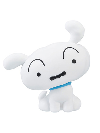 Bandai Crayon Shin-chan Sofvimates Shiro 4-Inch Figure (Reissue)