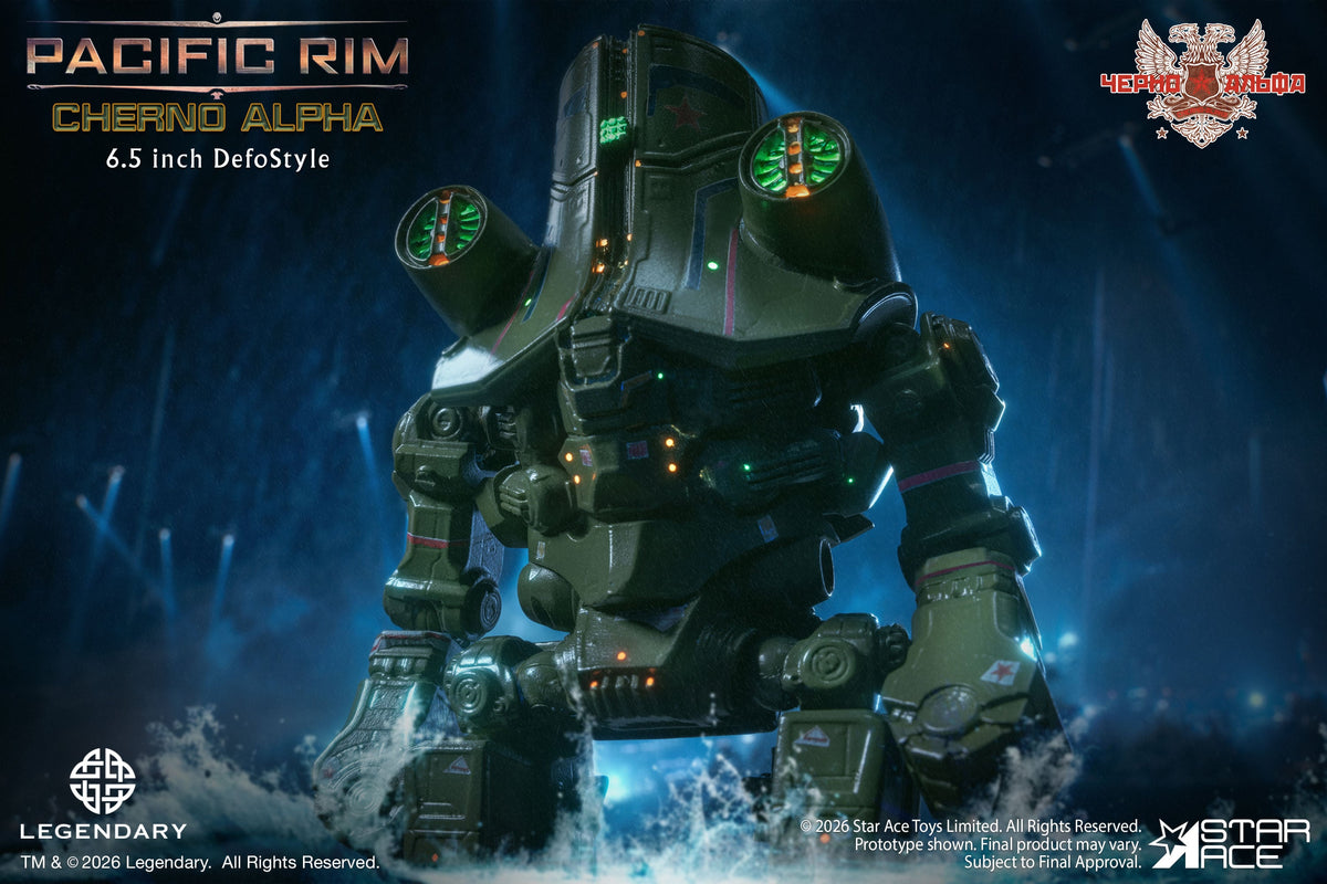 Star Ace Pacific Rim DefoStyle Cherno Alpha Deluxe Ver. Action Figure (6.5-Inch) - View 9