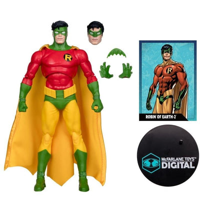 McFarlane Toys DC Multiverse Crisis on Infinite Earths Robin Earth-2 7-Inch Action Figure with Digital Code - View 12