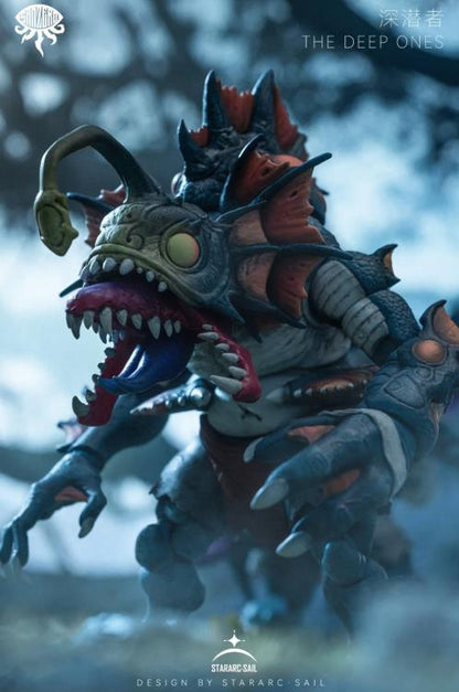 StarArc Toys Cthulhu San Zero The Deep One Orange Ver. 1/12 Scale 5-Inch Action Figure - View 4