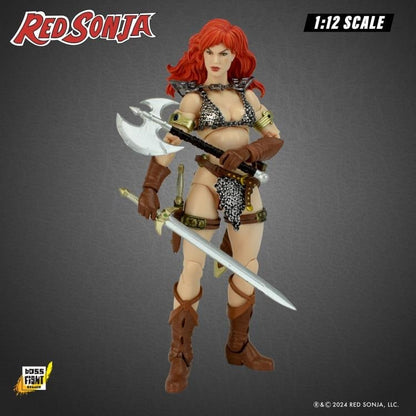 Boss Fight Studio Red Sonja 50th Anniversary EPIC H.A.C.K.S. Red Sonja 1/12 Scale Action Figure - View 3