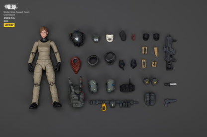 JoyToy Dark Source Stellar Scar Assault Team Gravelgold 1/18 Scale Action Figure - View 12