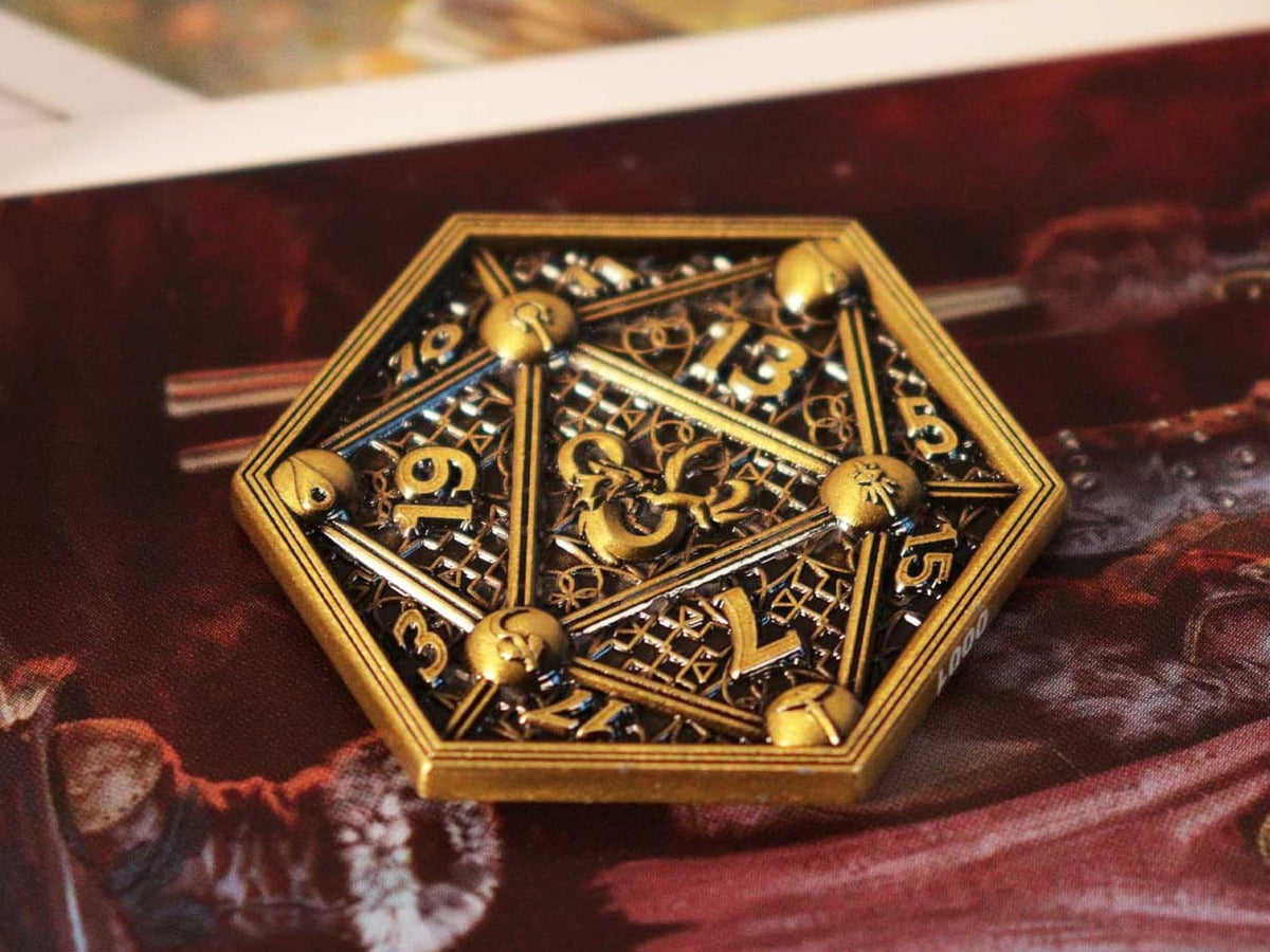 Fanattik Collectibles Dungeons & Dragons Class Cards and D20 Flip Coin Set - View 16
