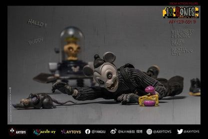 AxyToys 12 Bones Mouse (1B) 8-Inch Plastic Action Figure - View 5