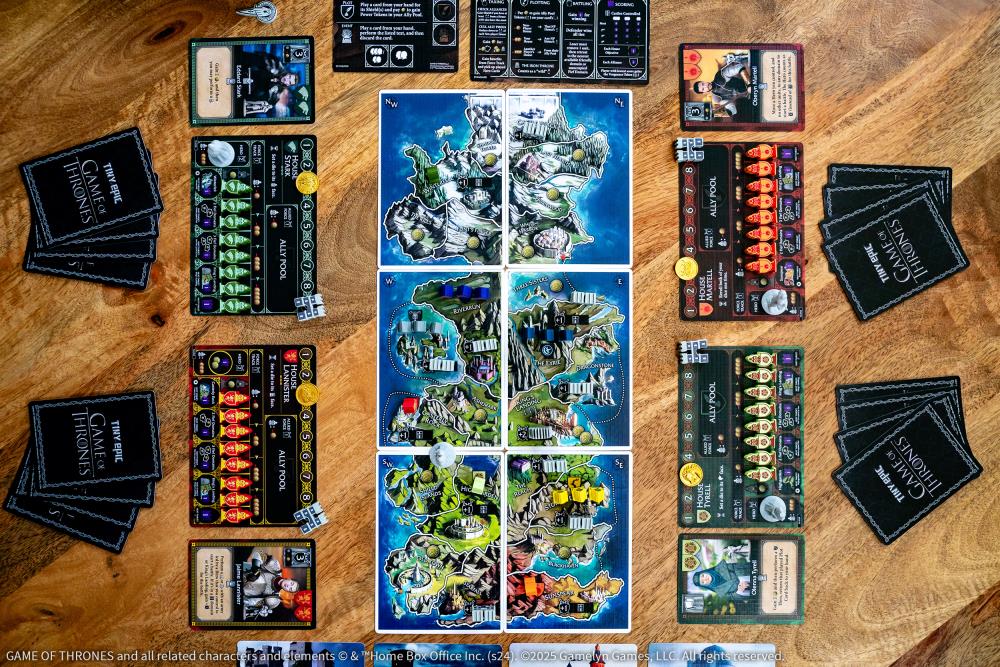 USAopoly and Gamelyn Games Tiny Epic Game of Thrones Board Game - View 4