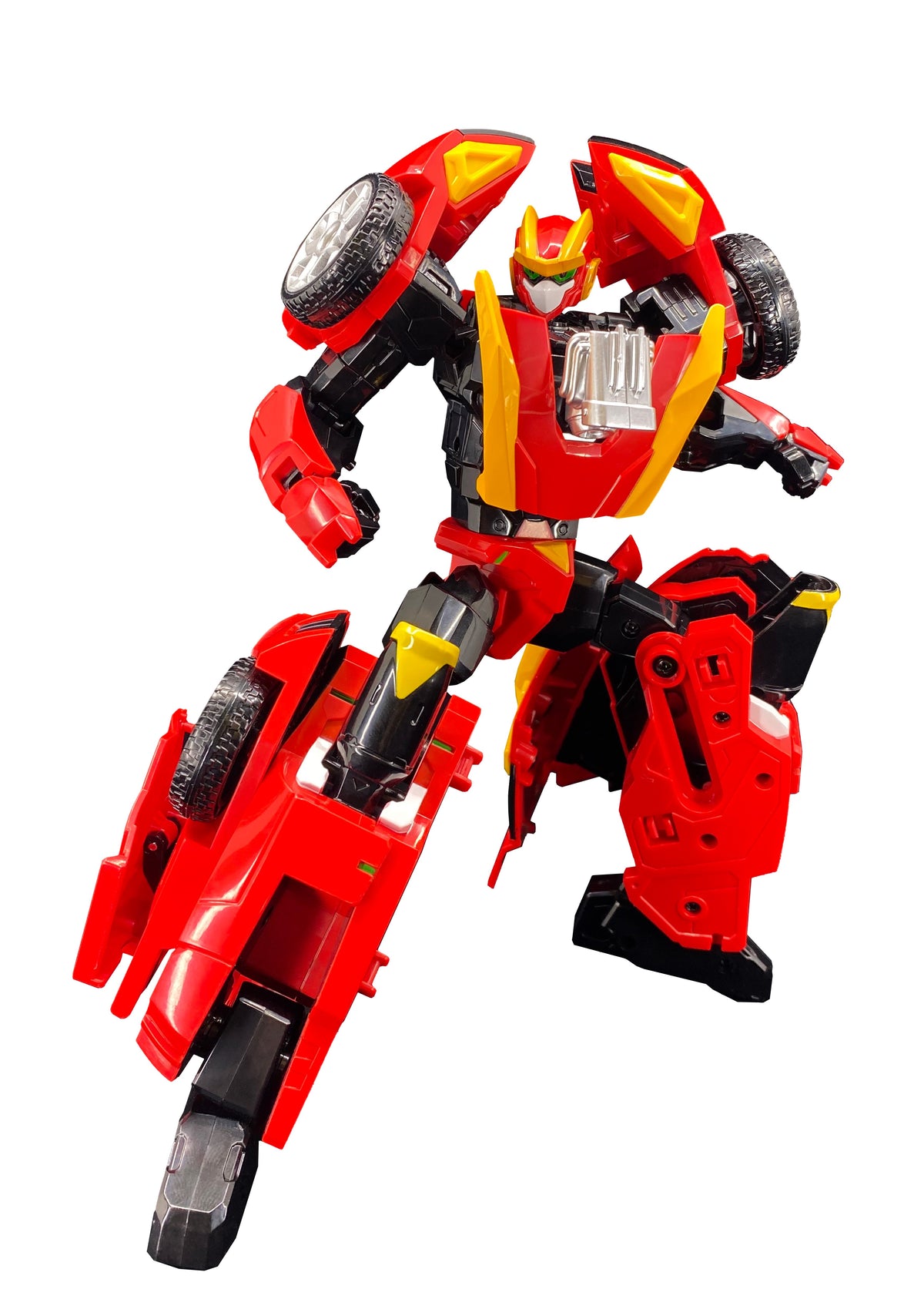 SAMG Metal Cardbot Red Blitz Collectible Plastic Action Figure Toy - View 4