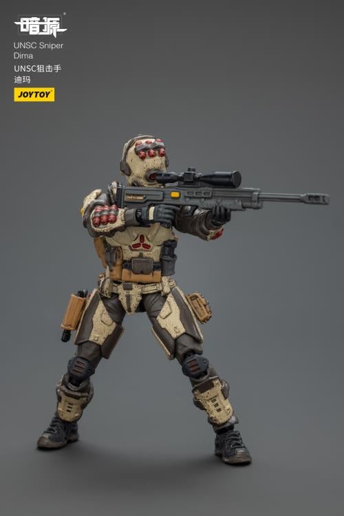 JoyToy Dark Source UNSC Sniper Dima 1/25 Scale 3-Inch Action Figure - View 8