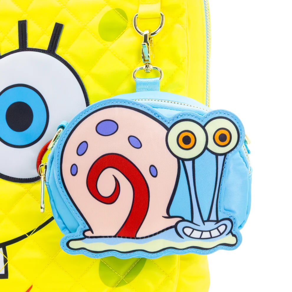 Whatever SpongeBob SquarePants Gary Padded Nylon Mini Crossbody Bag, 4.5 Inches - View 9
