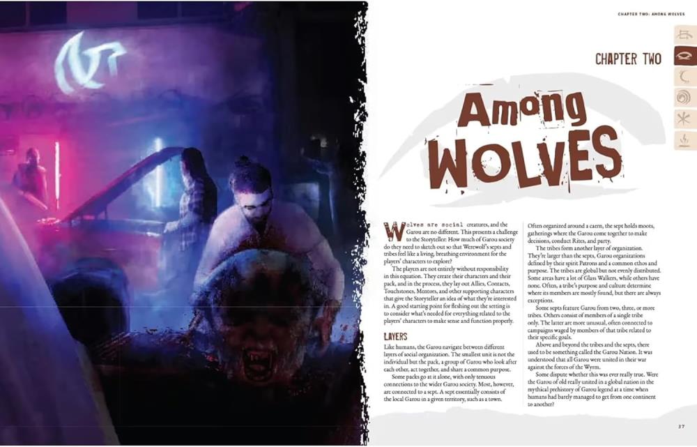 Renegade Game Studios Werewolf: The Apocalypse 5th Edition Shattered Nation Sourcebook - View 5