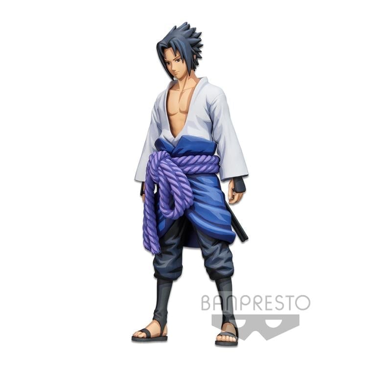 Bandai Naruto: Shippuden Grandista Manga Dimensions Sasuke Uchiha 10.6-Inch Figure - View 4