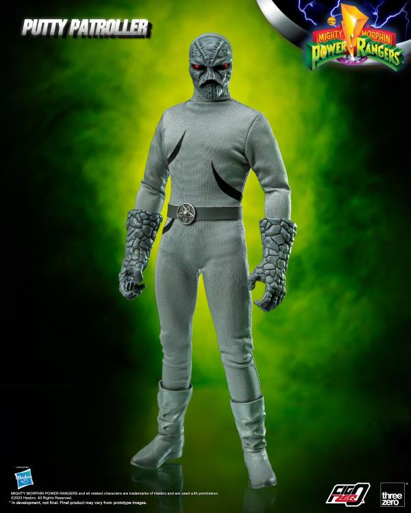 threezero Mighty Morphin Power Rangers FigZero Putty Patroller 1/6 Scale 12-Inch Figure - View 3