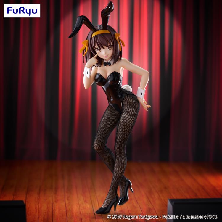 FuRyu The Melancholy of Haruhi Suzumiya BiCute Bunnies Haruhi Suzumiya 10-Inch Figure - View 3