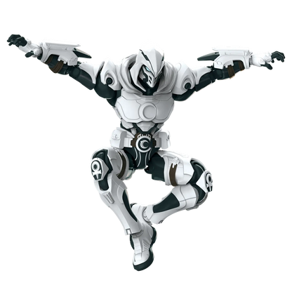 Blokees Marvel Rivals Champion Class CC10 Moon Knight Model Kit, 6-Inch - View 6