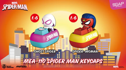 Beast Kingdom Marvel Mini Egg Attack MEA-110 Spider-Man Keycaps Box of 6 Random Keycaps - View 5