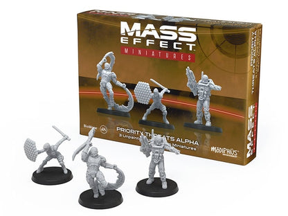Modiphius Mass Effect: The Board Game Priority Threats Alpha Resin Miniatures Set - View 2