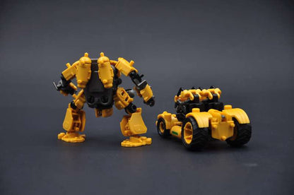 Rihio Multiabyss V-Link Mecha Defender + Construction (Yellow) 1/60 Scale Model Kit - View 4