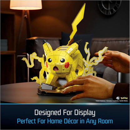 Spin Master Pokemon 4D Build Pikachu Model Kit, 12.9-Inch EPS Foam - View 4