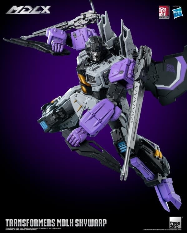 threezero Transformers MDLX Articulated Figure Series Skywarp 7.8-Inch Action Figure - View 18