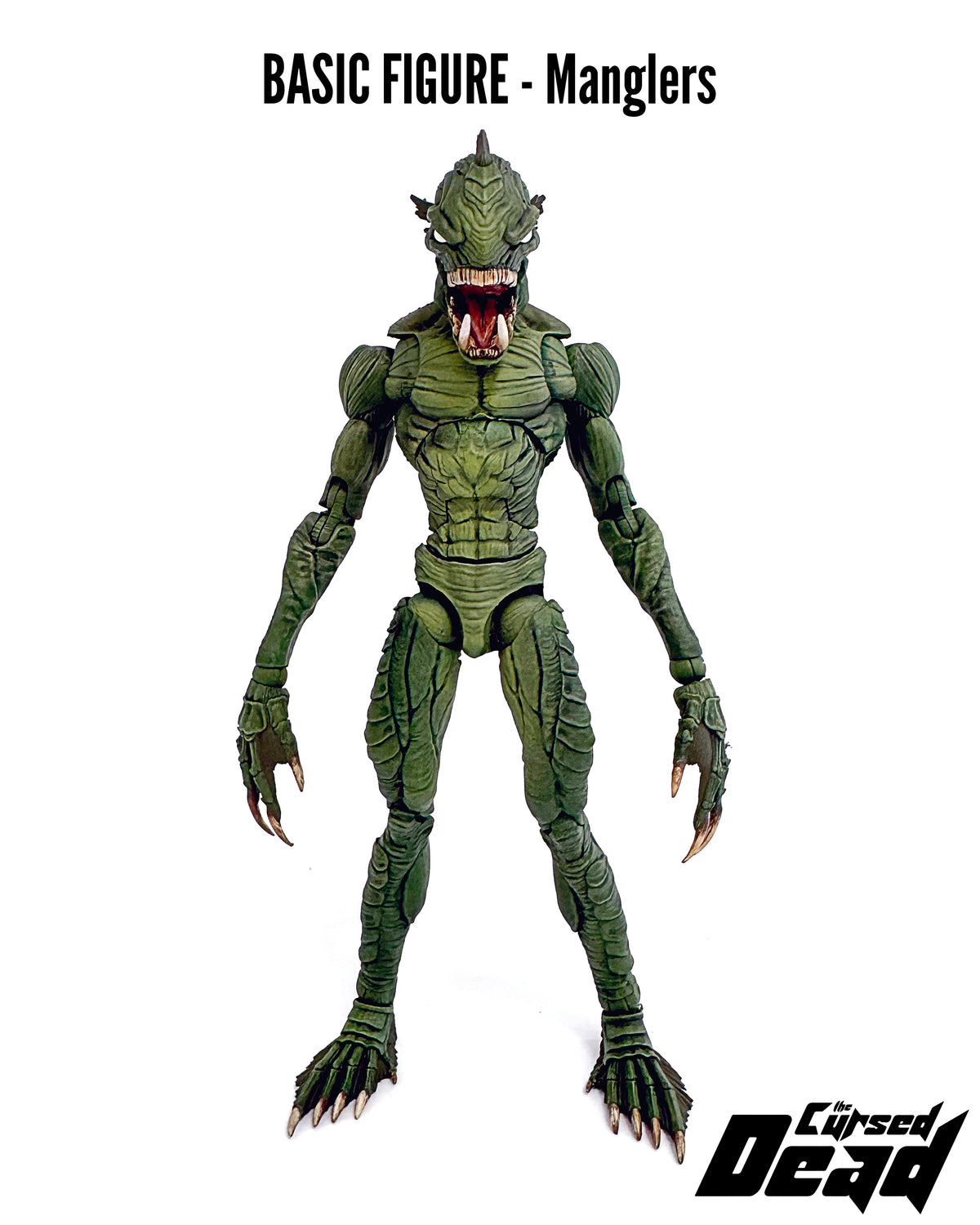 PVC Ent The Cursed Dead Manglers 1/12 Scale 7-Inch Basic Action Figure - View 11