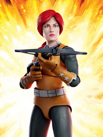 Super7 G.I. Joe Ultimates Scarlett Plastic Action Figure