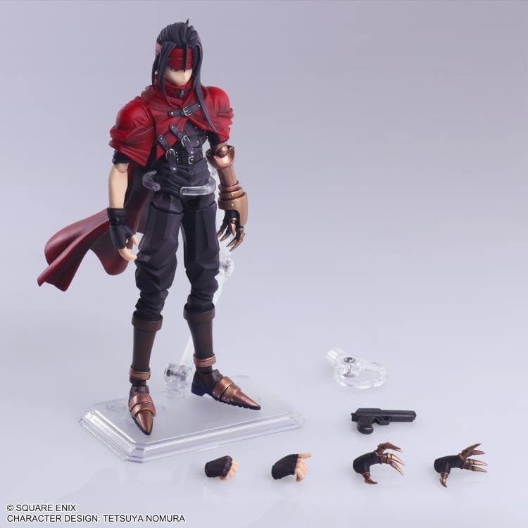 Square Enix Final Fantasy VII Bring Arts Vincent Valentine Figure, 6-Inch - View 9