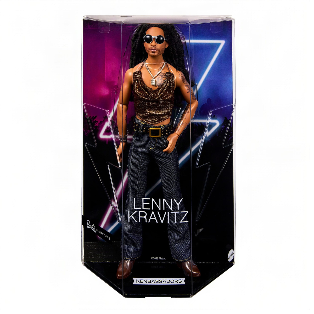Mattel Barbie Signature Kenbassadors Lenny Kravitz Doll - View 14
