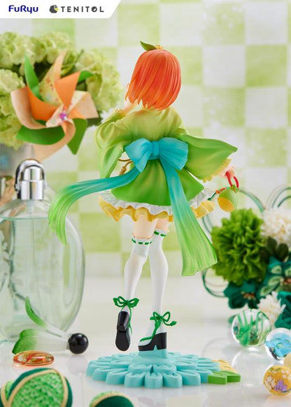 FuRyu The Quintessential Quintuplets Tenitol Yotsuba Nakano (Mini Skirt Yukata Ver.) Figure, 8.66-Inch - View 4