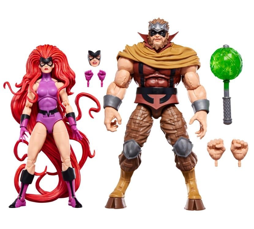 Hasbro Marvel Legends Inhumans Medusa and Gorgon Action Figure Two-Pack - View 15