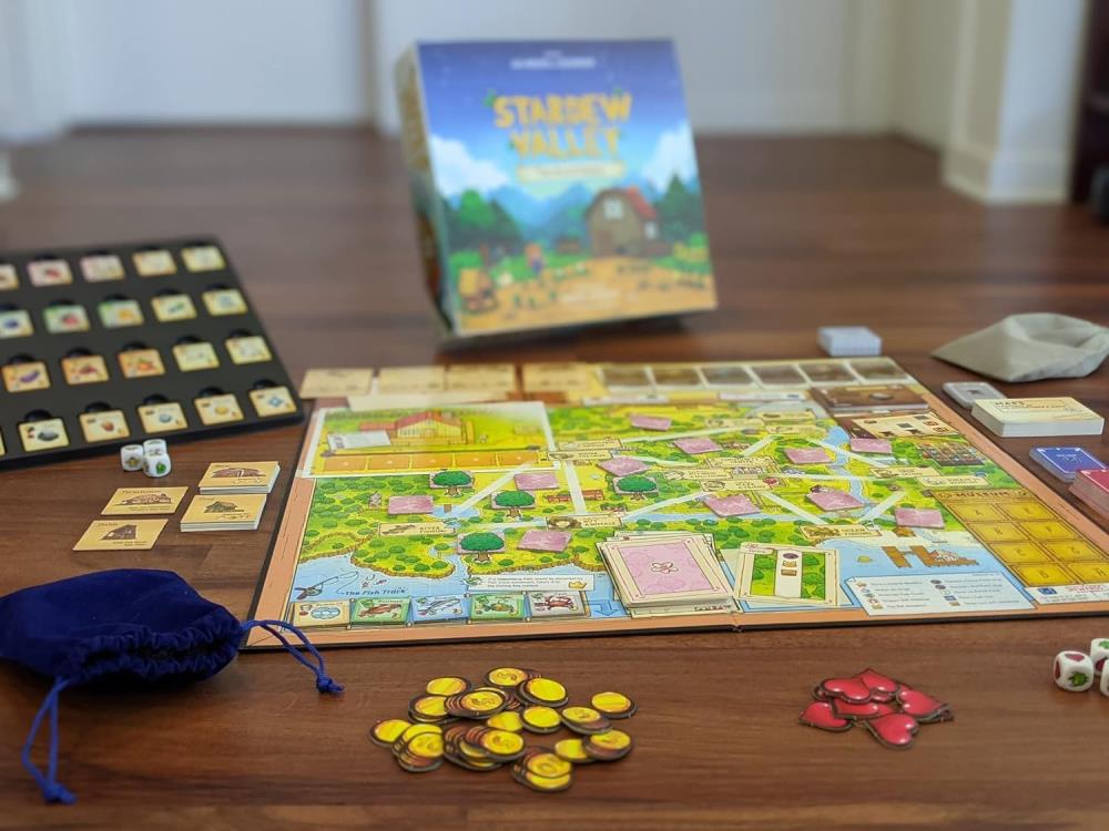 ConcernedApe Stardew Valley: The Board Game Cooperative Farming Tabletop Game - View 7