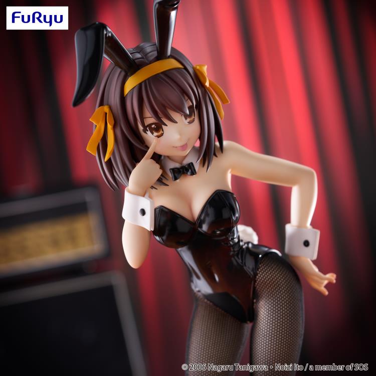 FuRyu The Melancholy of Haruhi Suzumiya BiCute Bunnies Haruhi Suzumiya 10-Inch Figure - View 5