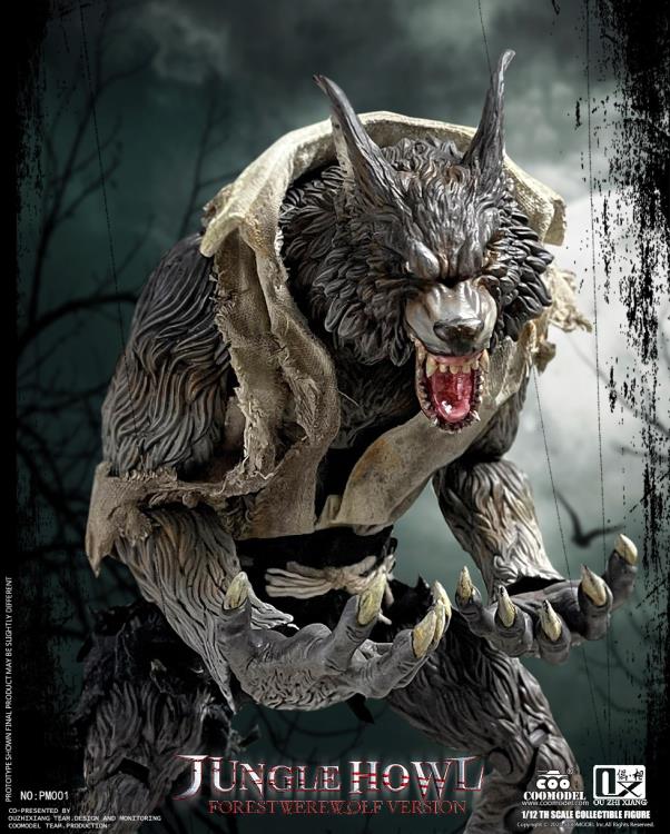 COO Model Jungle Howl Forest Werewolf (Standard Ver.) 1/12 Scale Plastic Figure - View 3