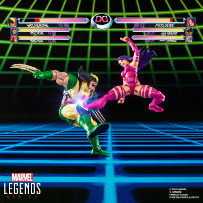Hasbro Marvel Legends Gamerverse Wolverine vs. Psylocke Action Figure Two-Pack - View 11