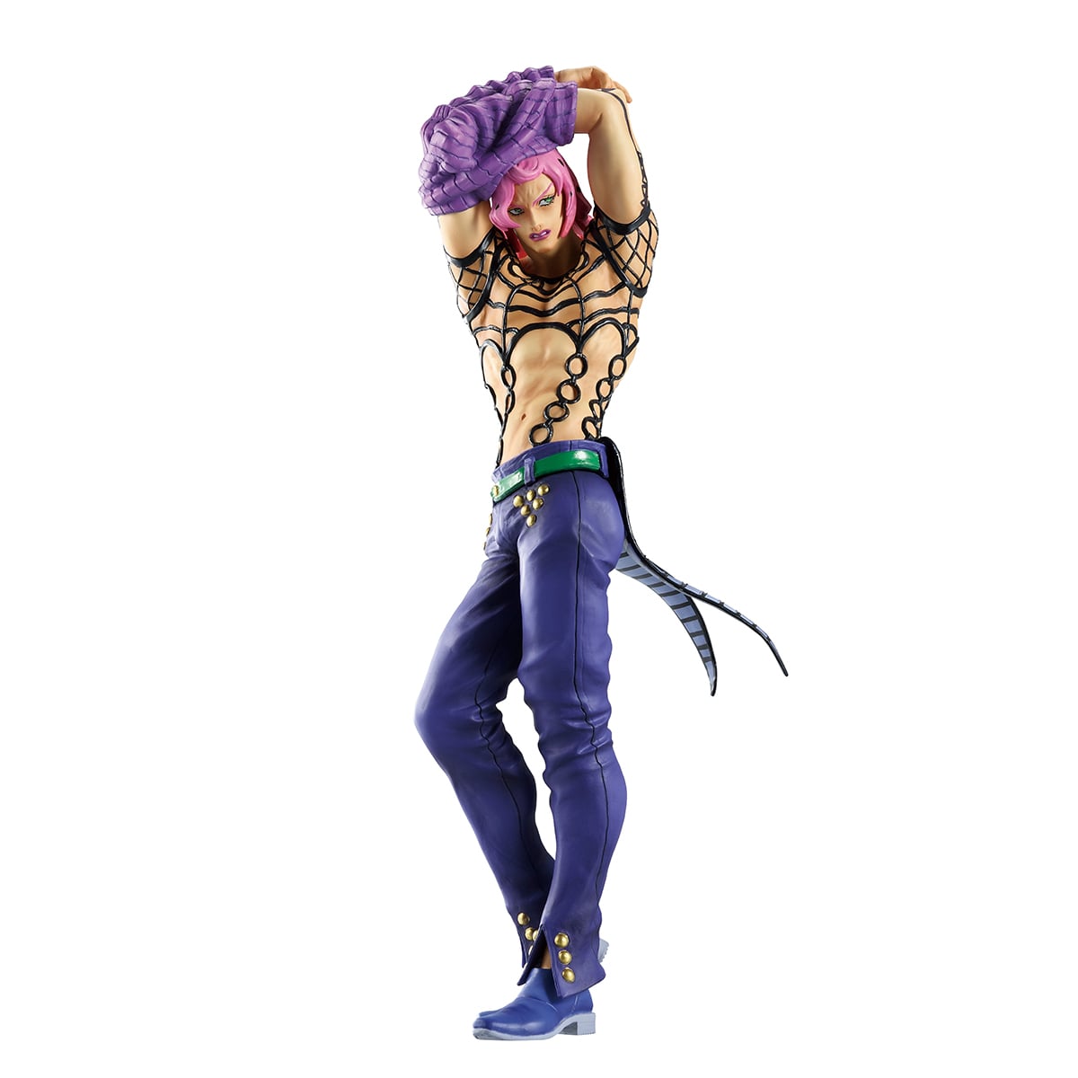 Bandai JoJo's Bizarre Adventure Masterlise Ichibansho Diavolo (The Gathering of Rivals) 9.8-Inch Figure - View 6