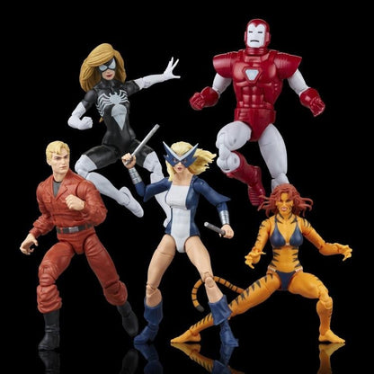 Hasbro Marvel Legends West Coast Avengers Exclusive Action Figure Five-Pack - View 3
