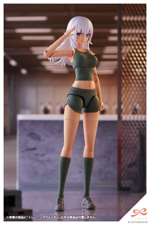 Kotobukiya Sousai Shoujo Teien Training Wolf 1/10 Scale Model Kit in ABS and PVC - View 4