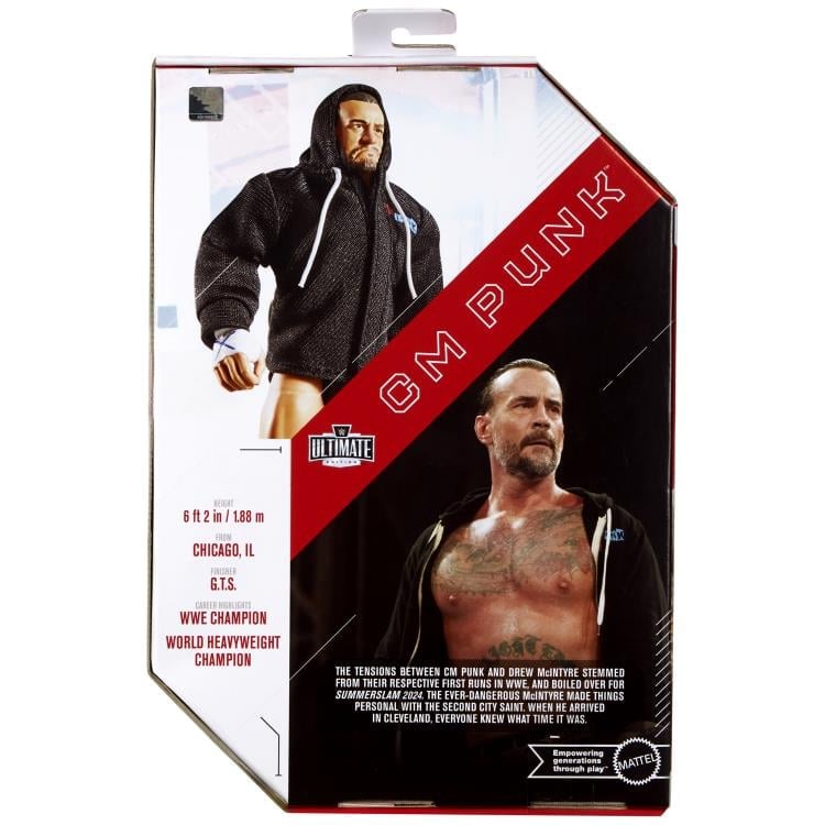 Mattel WWE Ultimate Edition 27 CM Punk Action Figure - View 9