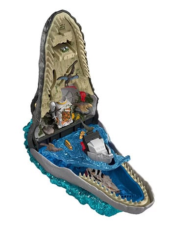 Mattel Jurassic World Rebirth Micro Adventures Mosasaurus Playset