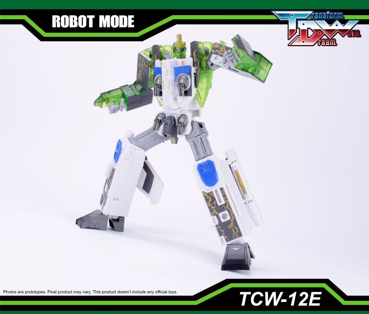 Transform Dream Wave TCW-12E Upgrade Kit in ABS and PVC - View 16