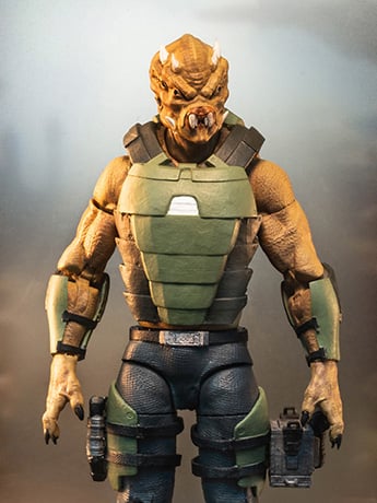 Fox Forge Toys Galactic Valor Starshock Commando 1/12 Scale Action Figure