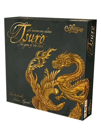 Calliope Games Tsuro 20th Anniversary Edition Tile-Laying Board Game